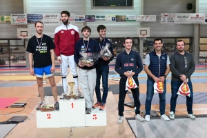 Escrime : Julien Robert et Amandine Marques à la pointe de l&#039;épée à Sainte-Sigolène