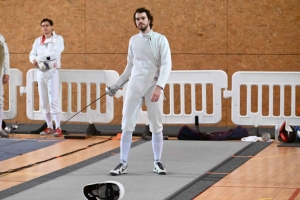 Escrime : Julien Robert et Amandine Marques à la pointe de l&#039;épée à Sainte-Sigolène