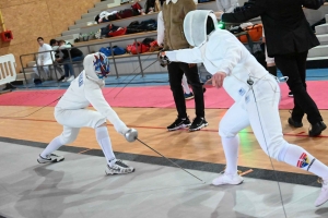 Escrime : Julien Robert et Amandine Marques à la pointe de l&#039;épée à Sainte-Sigolène