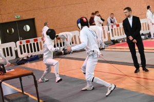 Escrime : Julien Robert et Amandine Marques à la pointe de l&#039;épée à Sainte-Sigolène