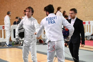 Escrime : Julien Robert et Amandine Marques à la pointe de l&#039;épée à Sainte-Sigolène