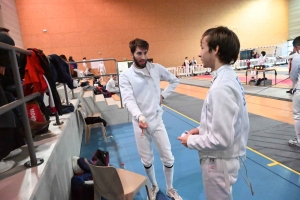 Escrime : Julien Robert et Amandine Marques à la pointe de l&#039;épée à Sainte-Sigolène