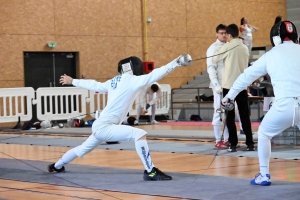 Escrime : Julien Robert et Amandine Marques à la pointe de l&#039;épée à Sainte-Sigolène