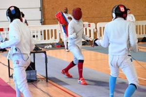 Escrime : Julien Robert et Amandine Marques à la pointe de l&#039;épée à Sainte-Sigolène