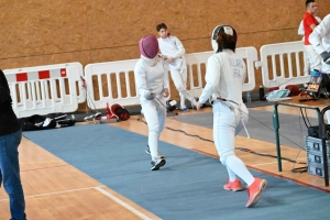 Escrime : Julien Robert et Amandine Marques à la pointe de l&#039;épée à Sainte-Sigolène