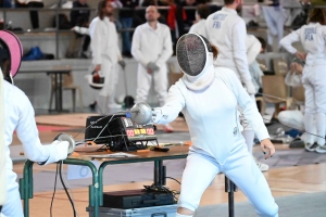 Escrime : Julien Robert et Amandine Marques à la pointe de l&#039;épée à Sainte-Sigolène