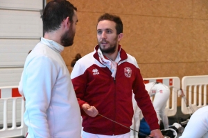 Escrime : Julien Robert et Amandine Marques à la pointe de l&#039;épée à Sainte-Sigolène