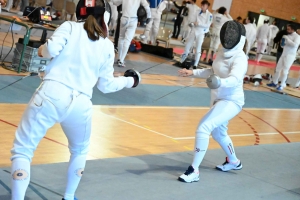 Escrime : Julien Robert et Amandine Marques à la pointe de l&#039;épée à Sainte-Sigolène