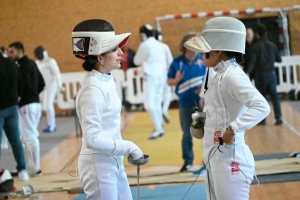 Escrime : Julien Robert et Amandine Marques à la pointe de l&#039;épée à Sainte-Sigolène