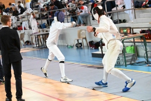 Escrime : Julien Robert et Amandine Marques à la pointe de l&#039;épée à Sainte-Sigolène