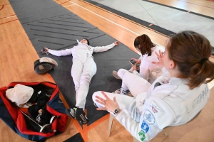 Escrime : Julien Robert et Amandine Marques à la pointe de l&#039;épée à Sainte-Sigolène