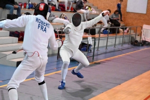 Escrime : Julien Robert et Amandine Marques à la pointe de l&#039;épée à Sainte-Sigolène