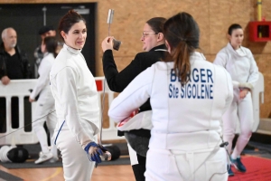 Escrime : Julien Robert et Amandine Marques à la pointe de l&#039;épée à Sainte-Sigolène