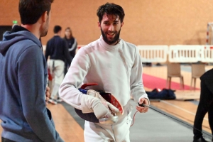 Escrime : Julien Robert et Amandine Marques à la pointe de l&#039;épée à Sainte-Sigolène