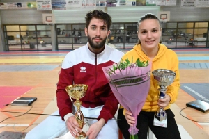 Escrime : Julien Robert et Amandine Marques à la pointe de l&#039;épée à Sainte-Sigolène