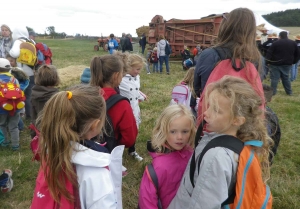 Montfaucon-en-Velay : les écoliers d&#039;Abel-Grimmer en balade sur les Terres de Jim