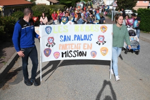 Saint-Pal-de-Mons : zapping télé pour le défilé des classes en 2 (vidéo)