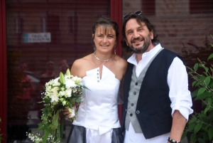 Mariage : Christine et Hervé à Yssingeaux