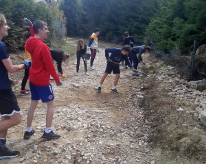 Des lycéens du Château bénévoles sur la 3e manche de Coupe de France de VTT au Bessat