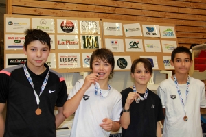 Natation : les podiums trustés par les nageurs de Marches du Velay