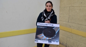 Justine Vey a gagné l&#039;aspirateur robot Rowenta