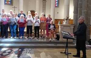 Le Puy-en-Velay : une chorale en concert privé à l&#039;Ehpad Saint-Joseph