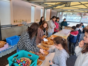 Des élèves italiens à l’école publique de Bas-en-Basset