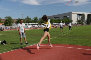 Pluie de records sous le soleil à Saint-Etienne pour les jeunes athlètes de Monistrol