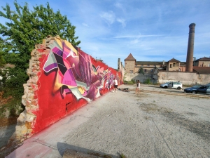 Retournac : Harry Potter à jamais graffé sur les murs de la Filature (vidéo)