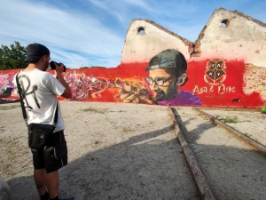 Retournac : Harry Potter à jamais graffé sur les murs de la Filature (vidéo)