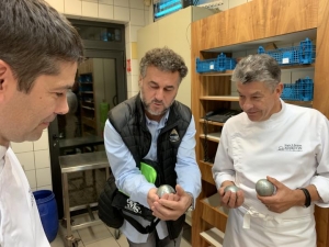 Manuel Amoros et Zvonko Radnic en stage à Saint-Bonnet-le-Froid