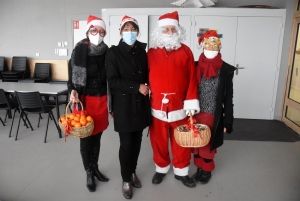 Caroline Celle, Frédérique Sabattier, Bruno Murgue et Emilie Brousselle