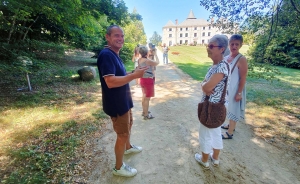 Yssingeaux : le propriétaire du château de Lavée joue les guides de son domaine