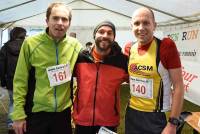 Le podium du 8 km