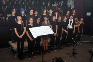 Yssingeaux : quatre chorales de collégiens réunies sur scène