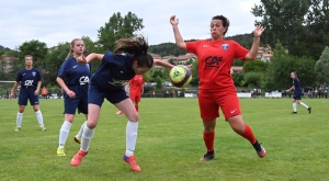 Revivez la finale de coupe féminine en photos entre Saint-Julien-Chapteuil et le FC Arzon