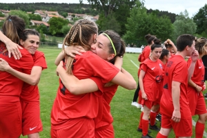 Revivez la finale de coupe féminine en photos entre Saint-Julien-Chapteuil et le FC Arzon