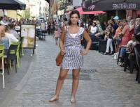 Le Puy-en-Velay : Catwalk sur la rue Vibert pour le défilé de Luni