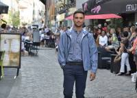 Le Puy-en-Velay : Catwalk sur la rue Vibert pour le défilé de Luni