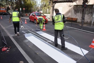 Montfaucon-en-Velay veut tester un passage piétons... en 3D