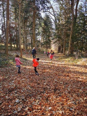 Saint-Maurice-de-Lignon : le parc Maubourg comme salle de classe