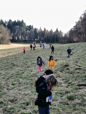 Saint-Maurice-de-Lignon : le parc Maubourg comme salle de classe