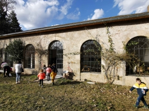 Saint-Maurice-de-Lignon : le parc Maubourg comme salle de classe