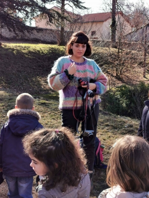 Saint-Maurice-de-Lignon : le parc Maubourg comme salle de classe