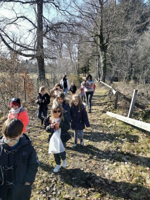 Saint-Maurice-de-Lignon : le parc Maubourg comme salle de classe