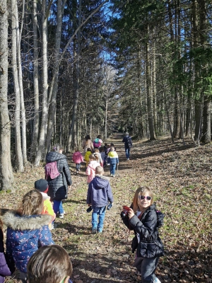 Saint-Maurice-de-Lignon : le parc Maubourg comme salle de classe