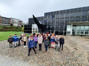 Lapte : les élèves de l&#039;école Saint-Régis au musée d&#039;art moderne à Saint-Etienne