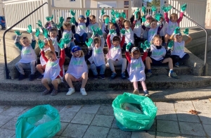 Les élèves de l&#039;école du Sacré-Cœur de Saint-Maurice-de-Lignon unis pour l&#039;environnement