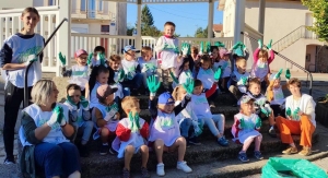 Les élèves de l&#039;école du Sacré-Cœur de Saint-Maurice-de-Lignon unis pour l&#039;environnement