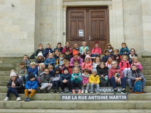 Montfaucon-en-Velay : les écoliers d&#039;Abel-Grimmer à la découverte du cinéma d&#039;animation